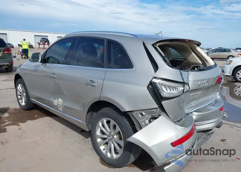 2015 Audi Q5 2.0T Premium from USA, damaged, VIN WA1LFAFP1FA064096
